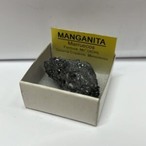 PIEDRA en bruto, natural MANGANITA