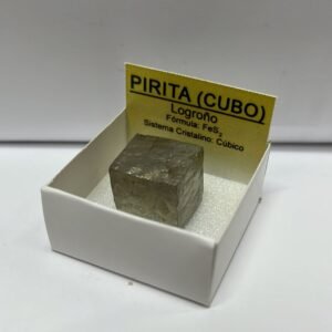 PIEDRA en bruto, natural PIRITA CUBO