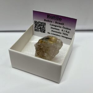 PIEDRA en bruto, natural RUTILO
