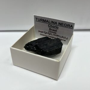 PIEDRA en bruto, natural TURMALINA NEGRA