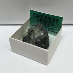 PIEDRA ESMERALDA Cristal Natural , en bruto 3cm x 3cm aprox