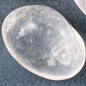 PIEDRA rodada, pulida CRISTAL DE ROCA CUARZO BLANCO