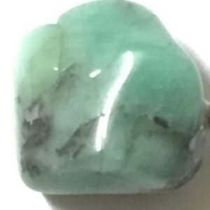 PIEDRA rodada, pulida ESMERALDA