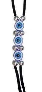 pulsera ojo turco doble cordón