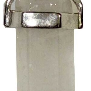 PUNTA Cuarzo Blanco COLGAR , cristal de roca