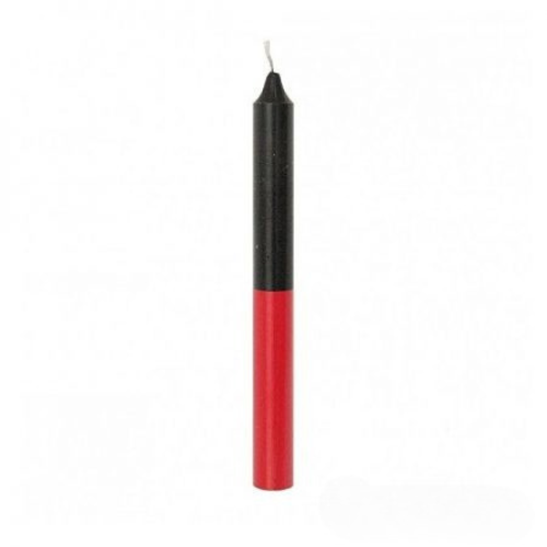 vela bujia roja y negra vela bujia roja y negra