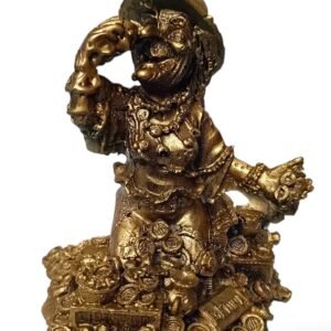 Vela BRUJA dinero, sentada en monedas 15 cm.