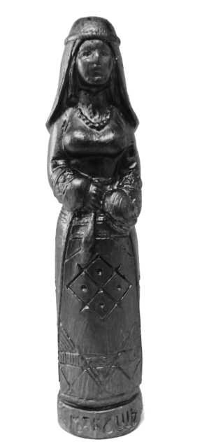 Vela BRUJA MAKOSH e ayuda en la adivinación y el Tarot 12 cm alto.