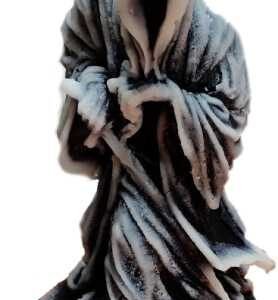 Vela BRUJO Brujo OSCURO, aterroriza a tus enemigos 12 cm alto,