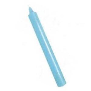 VELA BUJIA CELESTE 18 cm.