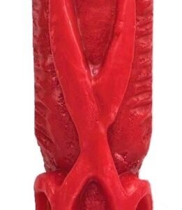 VELA TALLADA  TIJERA ROJA