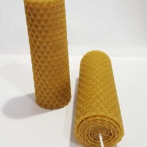 VELA BUJIA MIEL 10 x 3,5 cm