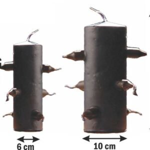 VELON 7 MECHAS NEGRO GIGANTE 25 x 10 CM.