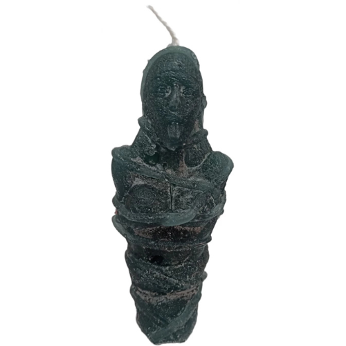 vela mujer atada negra