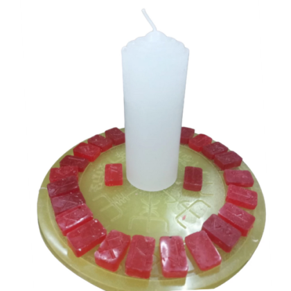 tablero rÚnico de cera 25 cm.