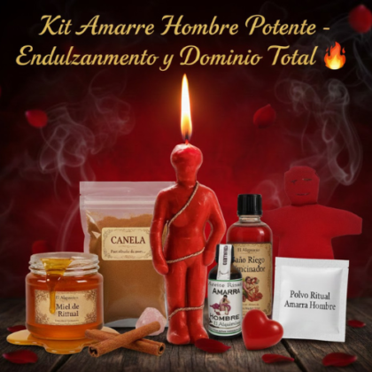 kit amarra hombre potente