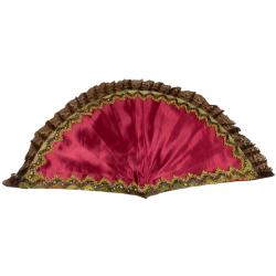 ABANICO DE OYÁ 65 X 35 CM. - Imagen 2