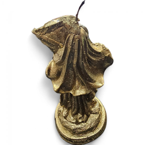 Vela San La Muerte Dorada 23 cm. - Imagen 2