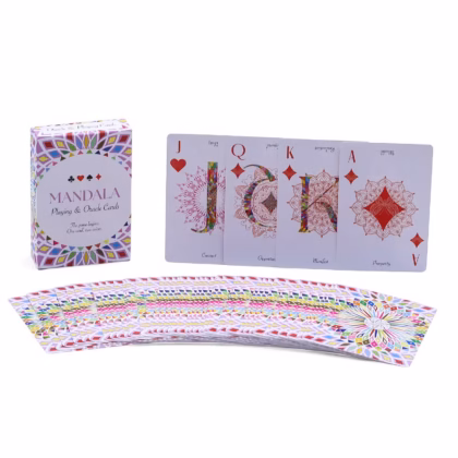 Cartas de juego y de Oráculo - Mandala – Simetría caleidoscópica