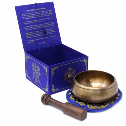 Set de Cuenco tibetano - Medicina Buda 10cm (min 500gm)