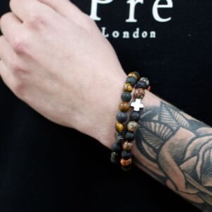 2 Pulseras con Piedras Preciosas - Fuerza