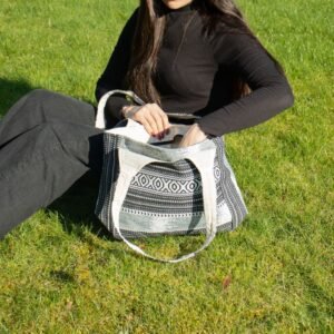 Bolsas de Jacquard Natural - Caravana Urbana - Bolsa Wander Muse