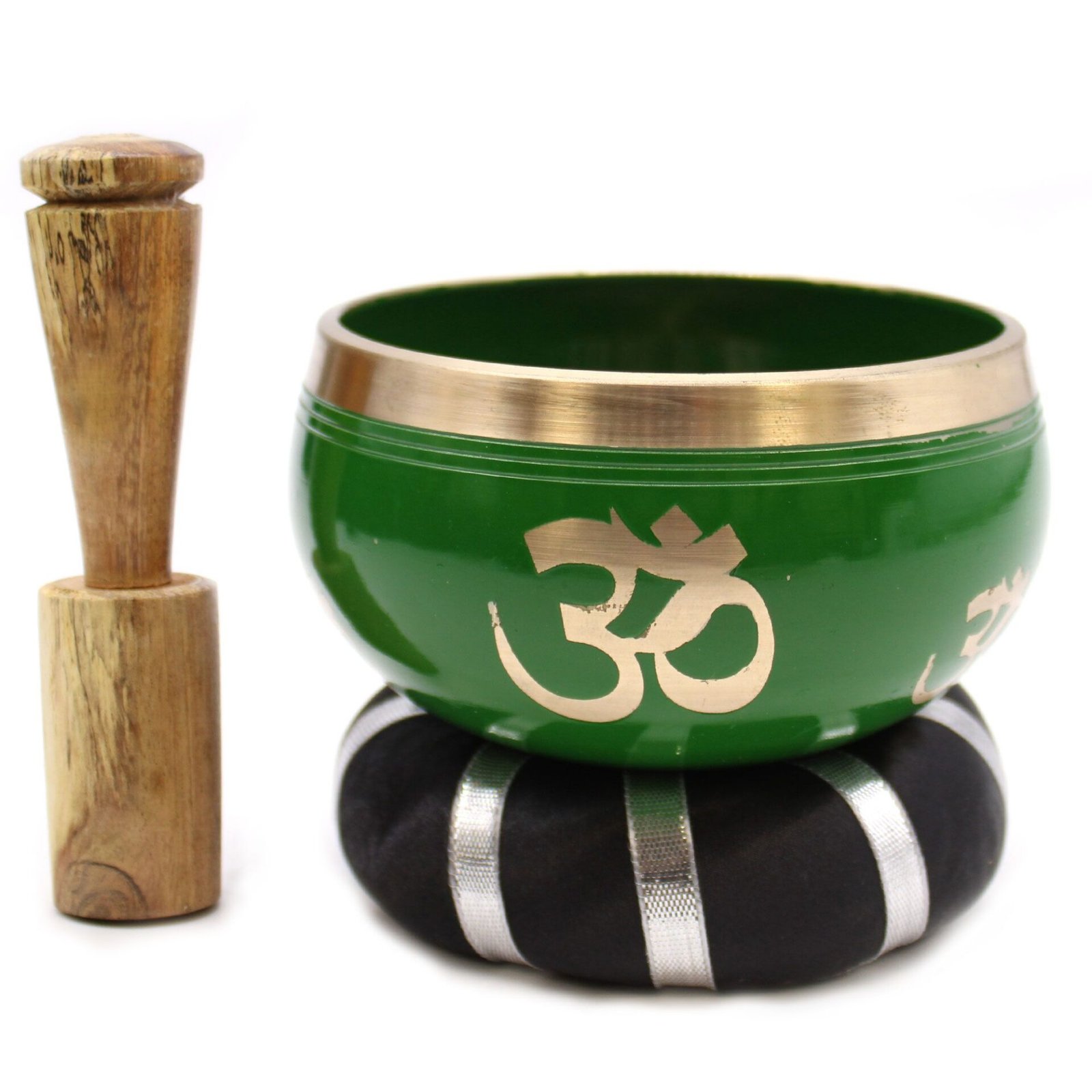 Juego de Cuenco Tibetano - Árbol de la vida - Verde 10,7 cm - Imagen 5