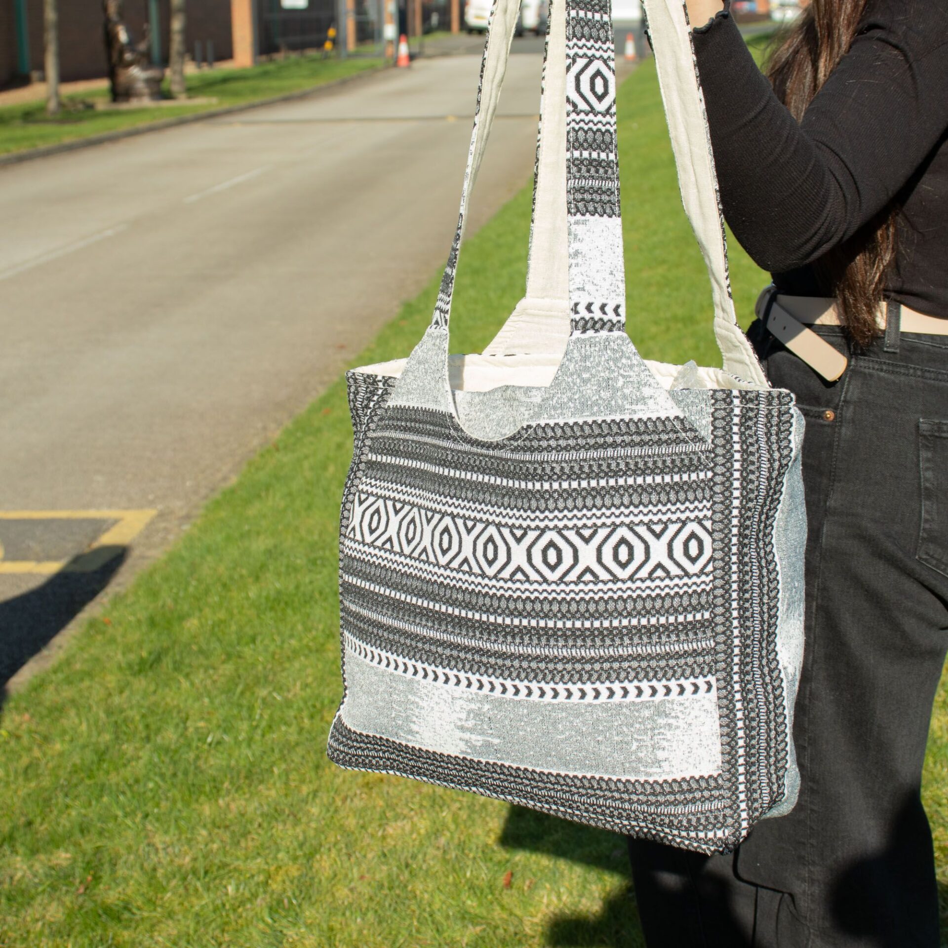 Bolso Jacquard Natural - Caravana Urbana - Bolsa Wander Muse - Imagen 7