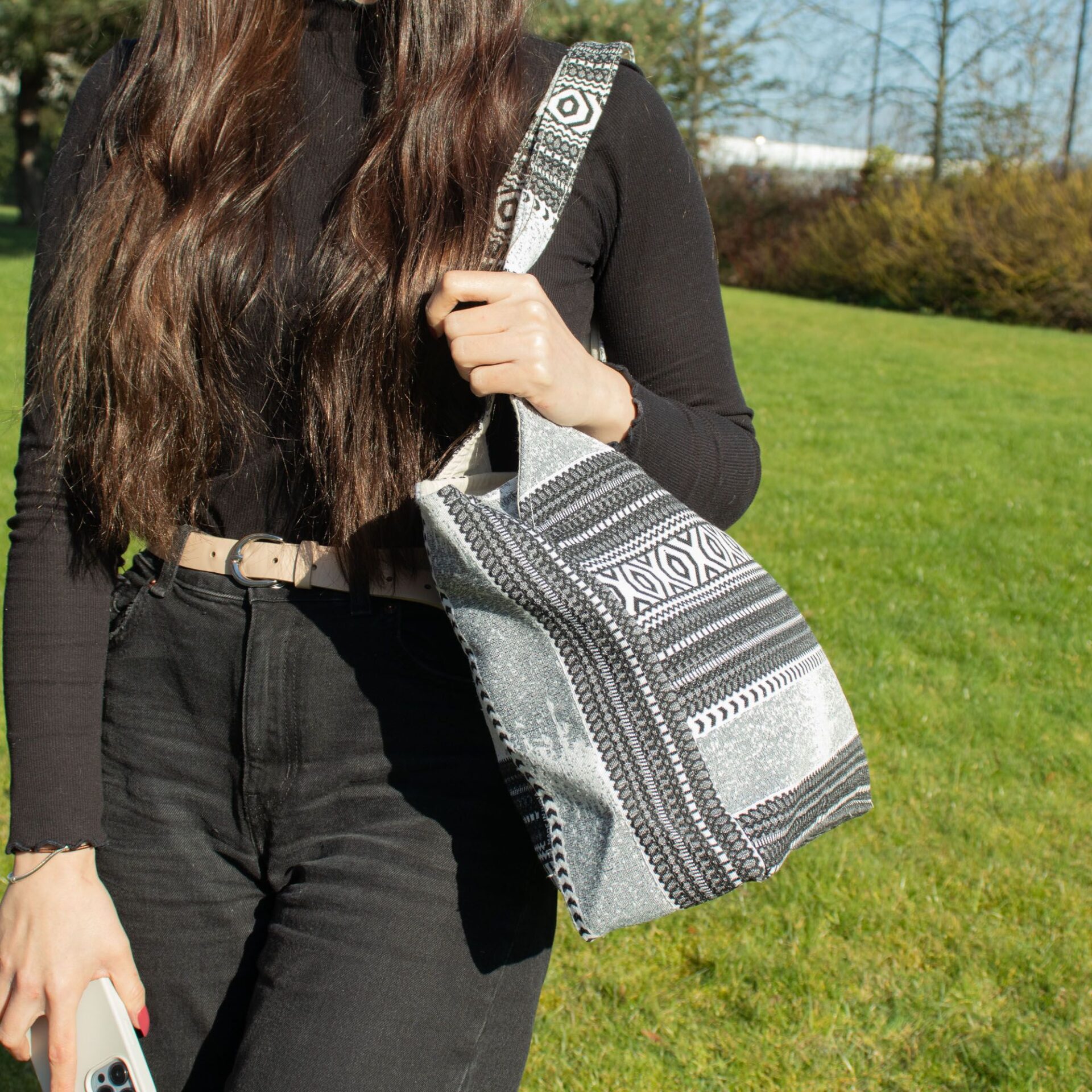 Bolso Jacquard Natural - Caravana Urbana - Bolsa Wander Muse - Imagen 5