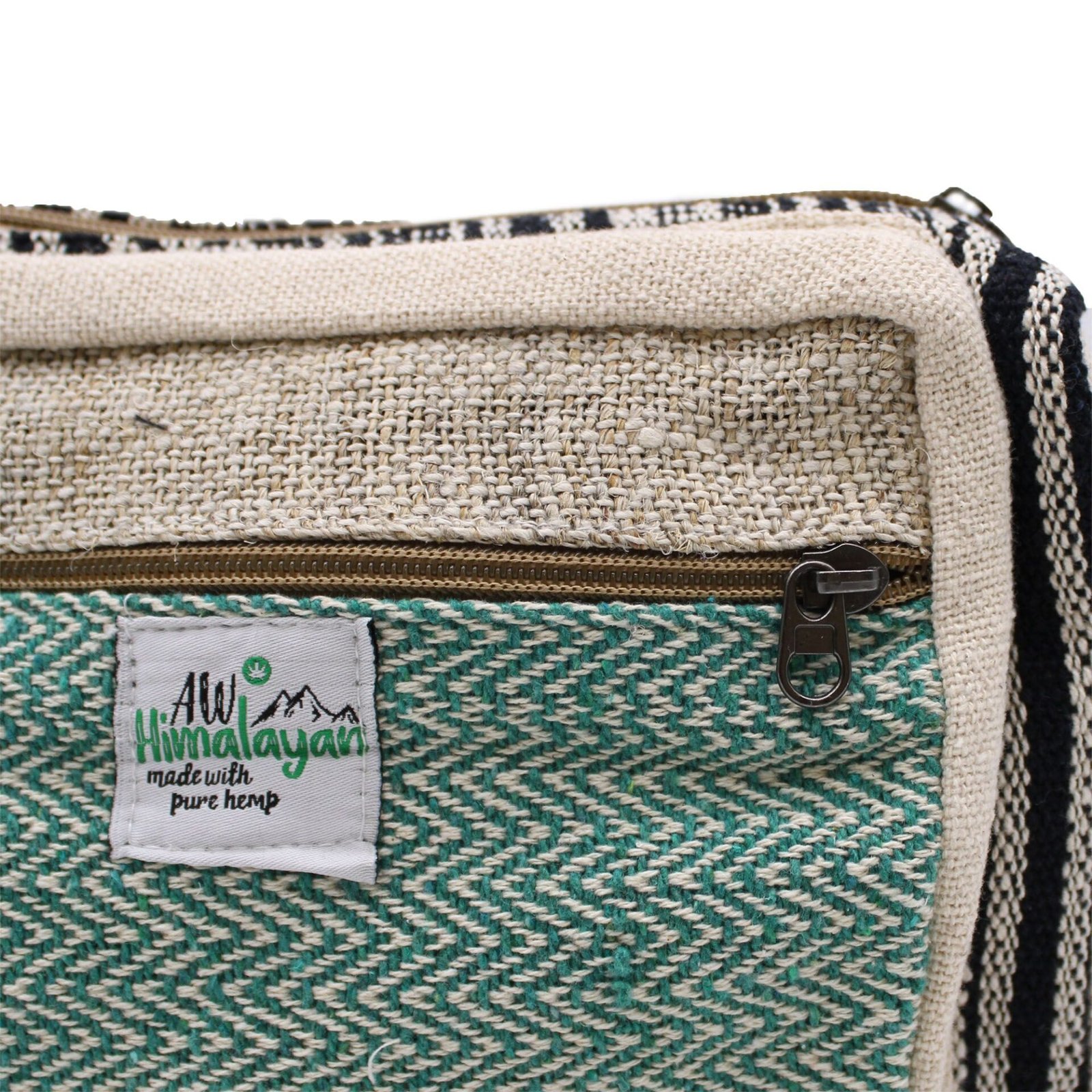 Bolso Messenger - Cáñamo y Algodón - Imagen 6