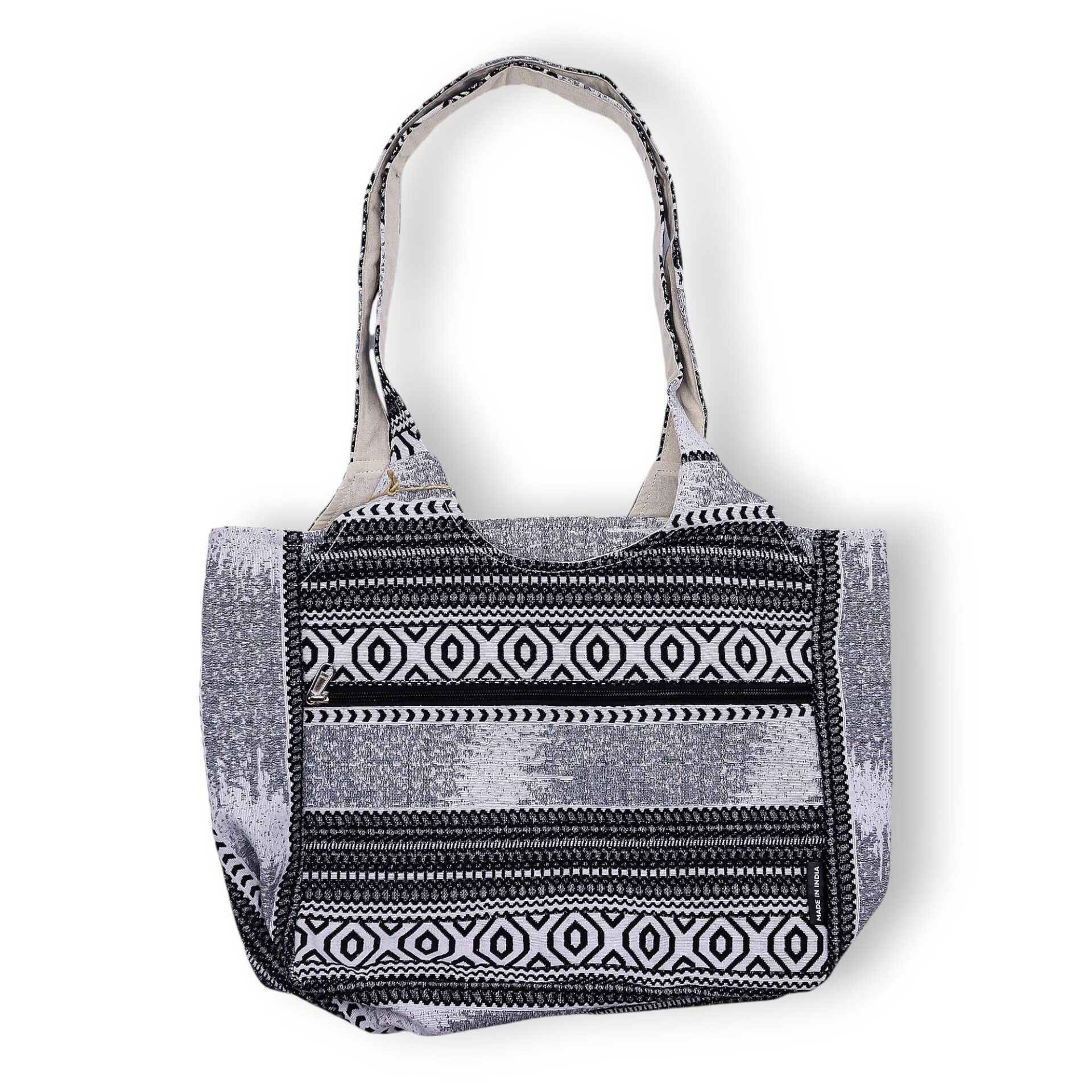 Bolso Jacquard Natural - Caravana Urbana - Bolsa Wander Muse - Imagen 8