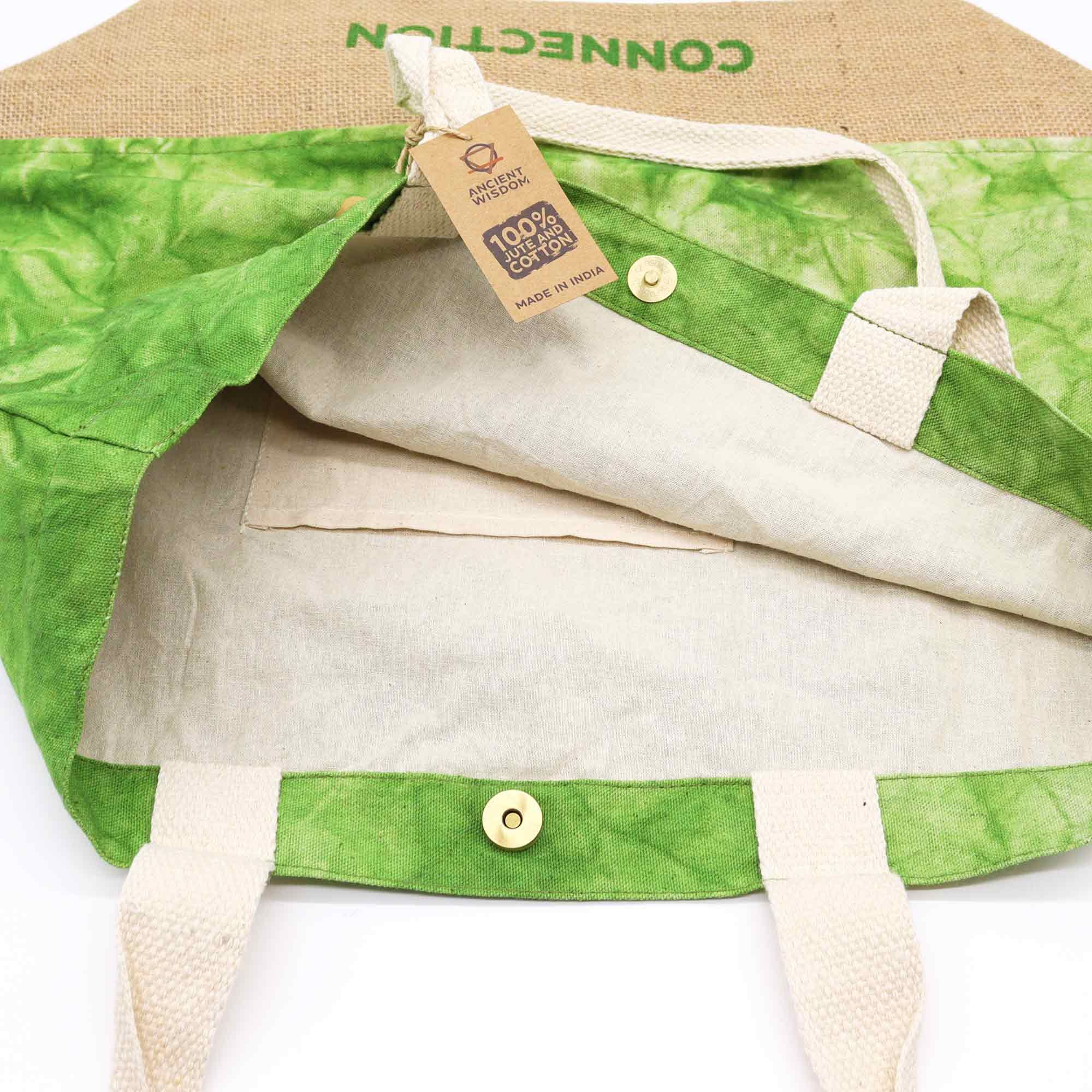 Bolsa All Natural - Verde - Árbol de la Vida - Conexión - Imagen 4