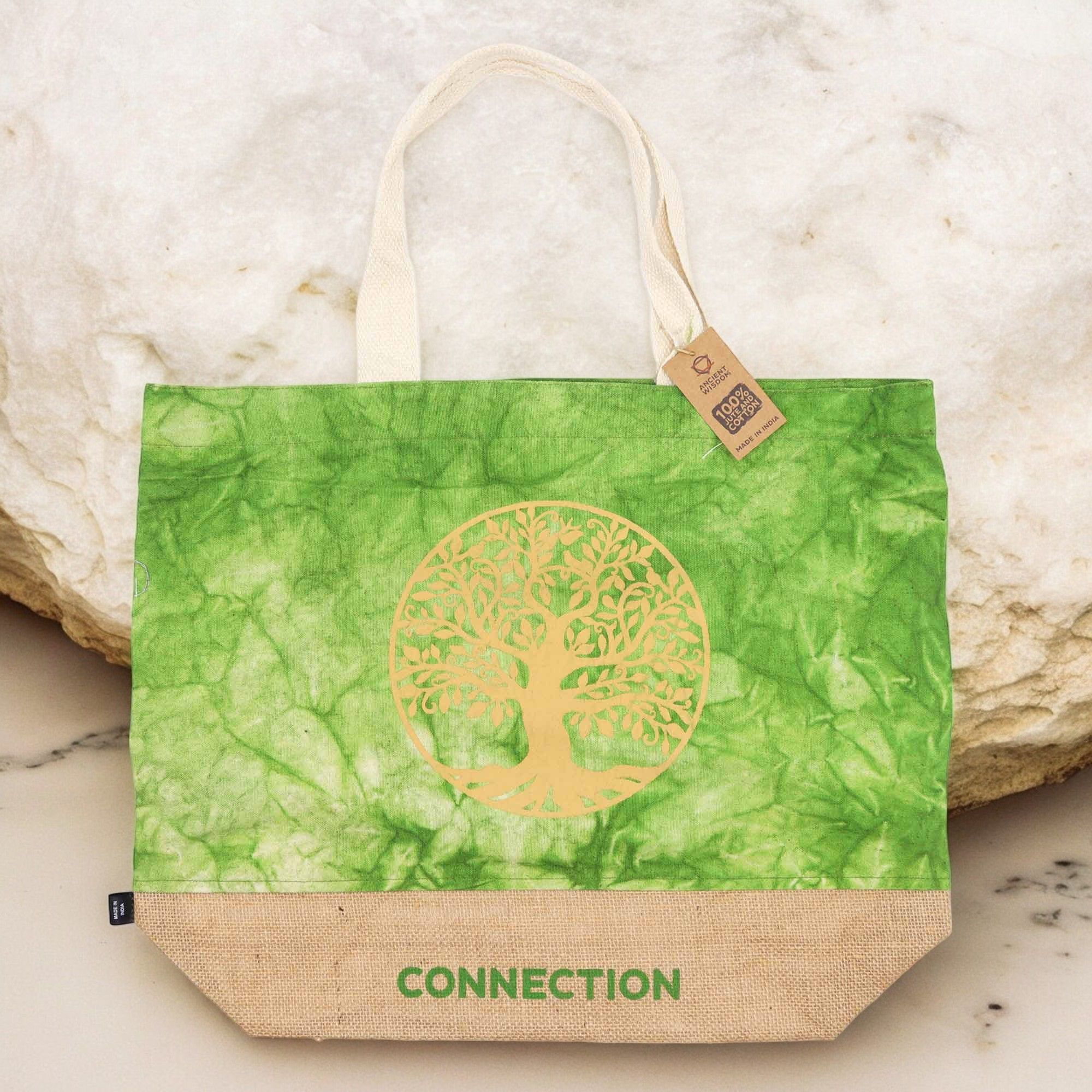 Bolsa All Natural - Verde - Árbol de la Vida - Conexión - Imagen 3