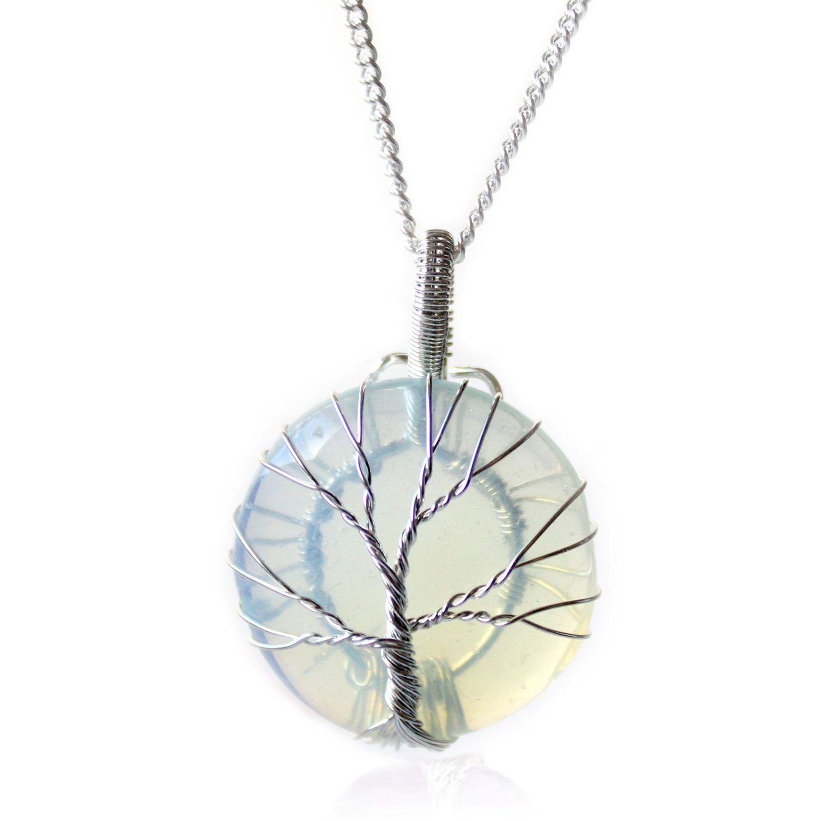 Collar Árbol de la Vida - Opalita - Imagen 3