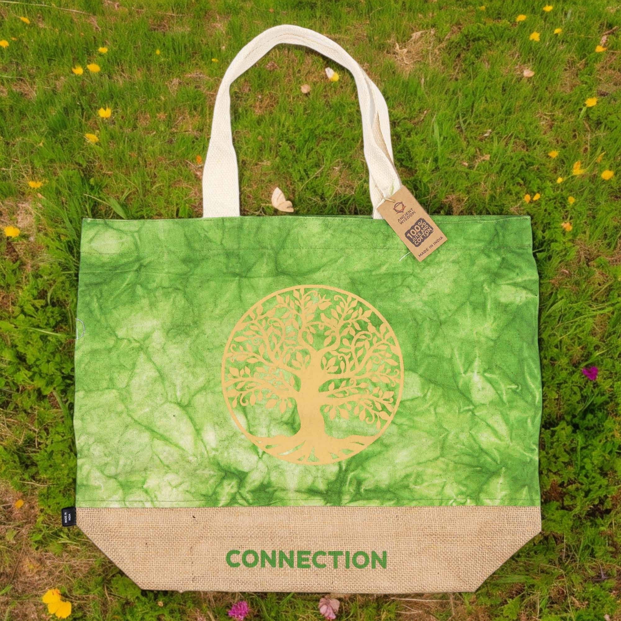 Bolsa All Natural - Verde - Árbol de la Vida - Conexión - Imagen 2