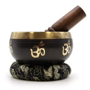 Juego de cuenco tibetano Yoga Om