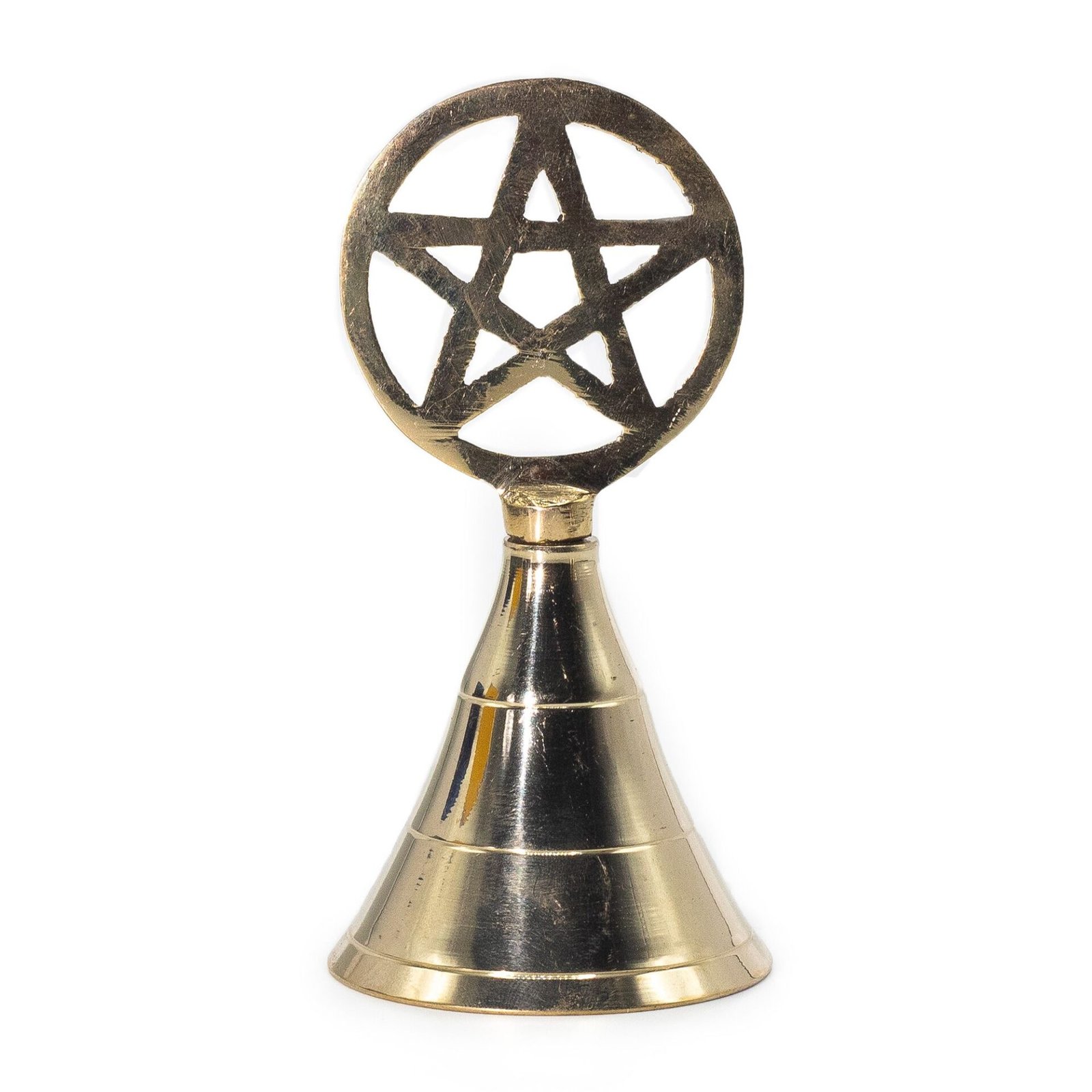 Campana de latón para altar - Pentagrama - Imagen 2