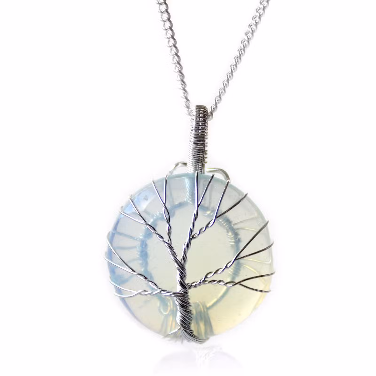 Collar Árbol de la Vida - Opalita