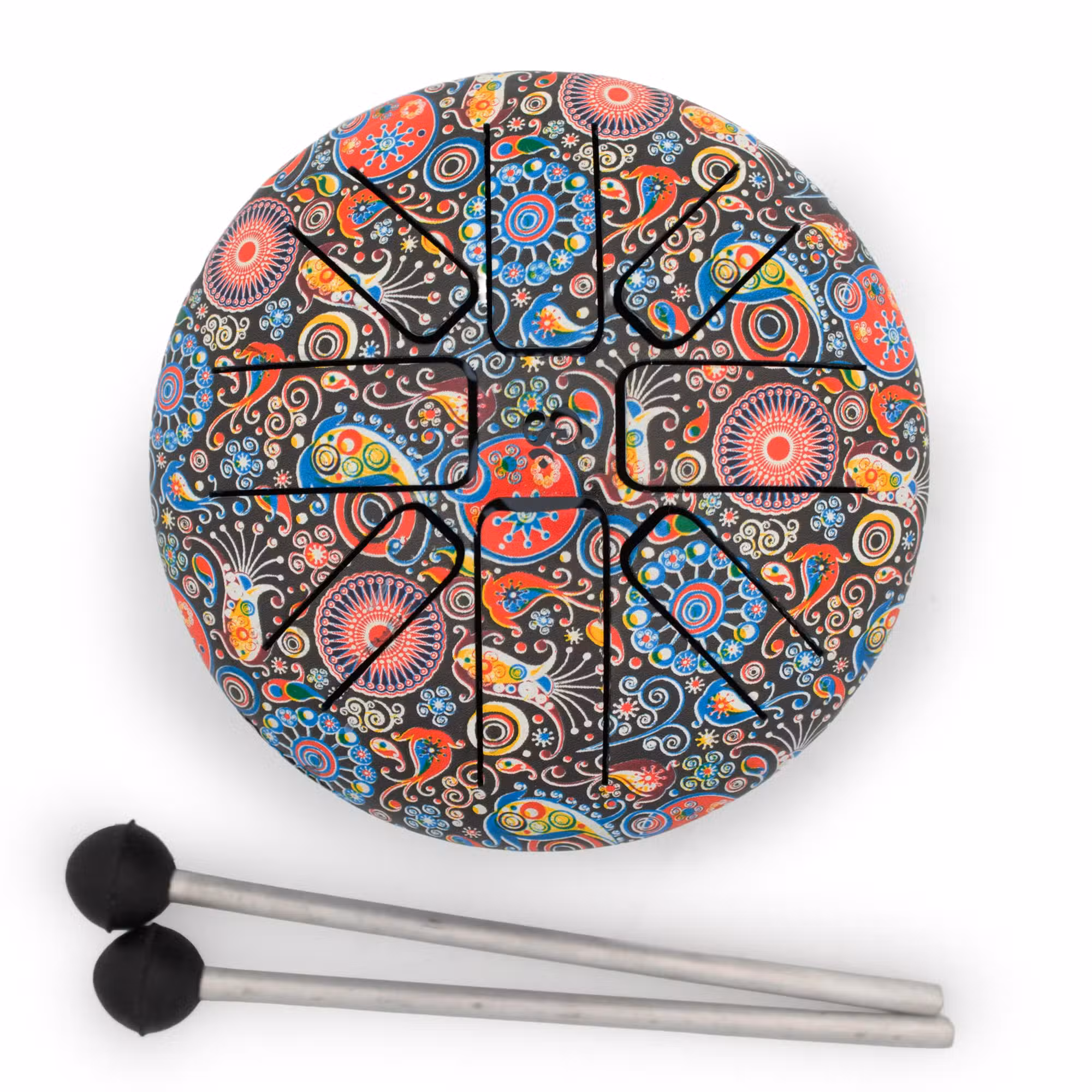 Tambor Hapi multicolor - 13x9 cm