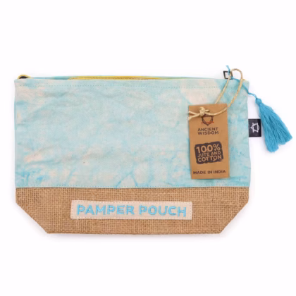 Bolsa de cuidado personal- Azules - Lavado a Piedra