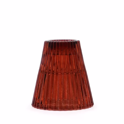Portavelas reversible vela bujía/vela de té - Rojo Vampiro