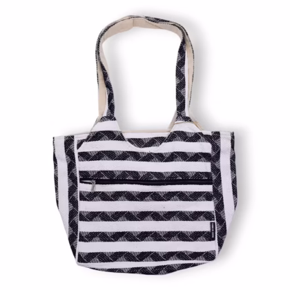 Bolso Jacquard Natural– Atlas Nómada – Bolso Musa Viajera