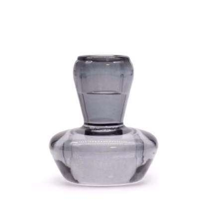 Portavelas reversible vela bujía/vela de té - Gris medianoche (2 unidades)
