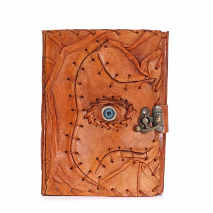 Cuaderno de Papel Antiguo Fino Ojo Maligno 17 x 12,5 cm.