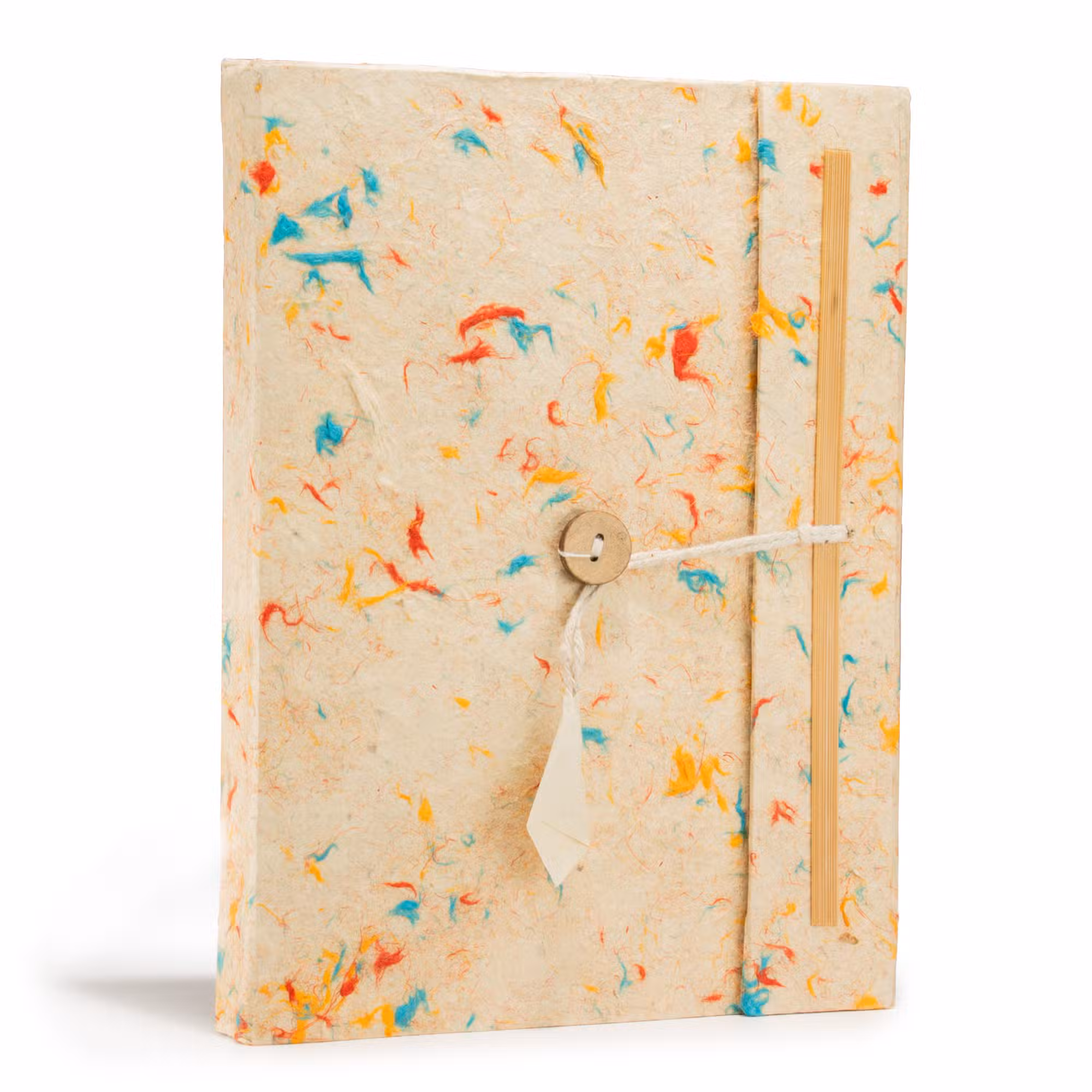 Cuaderno de Lokta grande de colores surtidos 21x15 cm - 45 hojas