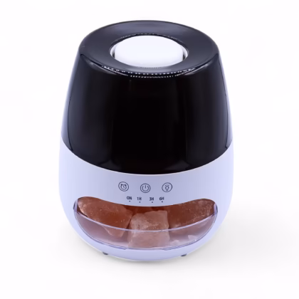 Difusor de aroma con efecto de llama de piedra de sal