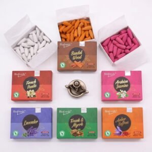 Pack Dúo Conos de Incienso de Reflujo Biofresh (2 Cajas – 80 Conos)