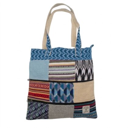 Bolso Tote Patchwork de Katmandú - Diseño Dhaka