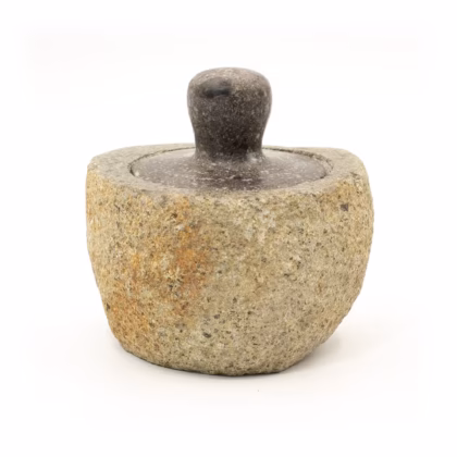 Maceta de piedra de río natural para enraizamiento - Mediano aprox. 12x8 cm.