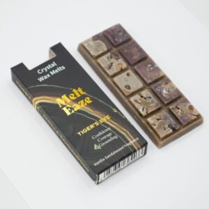 Pastillas de Cera Perfumada MeltEaze 50g - Tigereye Strength - Vainilla Sándalo